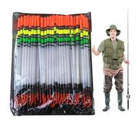 Générique Bobber de pêche - Chars de Chasse épaissis | 80 Pêche Marine Verticale | 4,72 Pouces, kit d'accessoires de Chasse Assortis pour Panfish, Truite, Basse, Crappie, Poisson-Chat, Broche