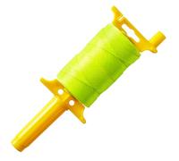 Générique Bobine de Fil de maçonnerie Rechargeable avec, Fluorescent Green | Cordon en nylon de couleur pour une visibilité facile dans les projets de jardinage pour les travaux de