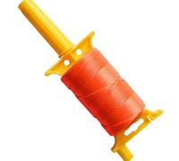 Générique Bobine de Fil de maçonnerie Rechargeable avec, Red | Cordon en nylon de couleur pour une visibilité facile dans les projets de jardinage pour les travaux de