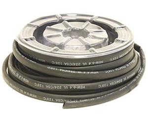Générique Bobine Gaine Thermoretractable Ø19 mm Noire Longueur 5M