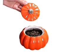 Générique Bocal À Biscuits En Forme De,Décor de Bureau en Céramique pour Thanksgiving - Bol À Bonbons Mignon En Forme De - Pour Snack Assaisonnement Thé Cuisine Chambre Salon Automne