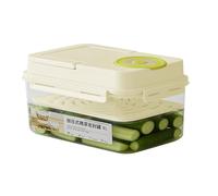 Générique Bocal de Fermentation pour Cornichons,Stockage étanche de 4L à pression pour fermentation coréenne,Bocal à pickles | pour Choucroute Cuisine Maison Réfrigérateur Pique-nique