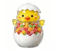 Générique Bocal Mignon - Contenants De Snacks Transparents Décoratifs,Bocal Transparent De Conservation Pour Bonbons Et Aliments - Centre De Table Printanier Fête Garde-manger Cuisine Étagère