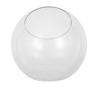 Générique Bocal Poisson Rouge en Verre pour Micro-Paysage, Petite Bouteille Miniature Simple et Chic, Support Micro-Paysage Solide pour Décoration Maison et DIY