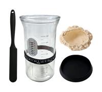 Générique Bocal Pour Fermentation Du Levain,Contenant Réutilisable Étanche Grande Capacité 1,2 L,Kit Fermentation Au Levain | Pour Cuisson Maison Sur Plan De Travail Garde-Manger Yaourt Fermenté