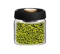 Générique Bocaux Sous Vide En Verre, Couvercle Avec Mise Sous Vide Intégrée, Boîte De Rangement Alimentaire Hermétique, Bocaux En Verre Hermétique, Adapté Pour Thé, Herbes Médicinales, Grains De Café