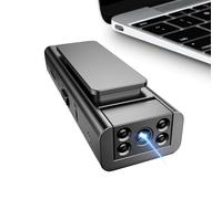 Générique Body Audio Video Recording, Bodies Worn Camera, 3.27x0.75x1.02 inches Portable Recorder & User Friendly, Wide Angle Lens for Security, Vlogging, Skiing, Chest and Helmet Mounting