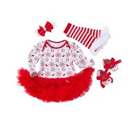 Générique Body Bebe 0-3 Mois NoëL, Tenue Pere Noel Bebe Garcon Tenue De Noel Body Garcon Une PièCe VêTement Nouveau Né 0 GarçOn Ensemble 0-24 Mois / 3Pcs BéBé GarçOns Filles