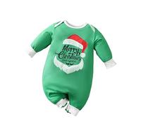 Générique Body Bebe 0-3 Mois, Tenue Pere Noel Bebe Garcon Pere Noel Deguisement Bodys Et Combinaisons BéBé GarçOn Combipilote Fille Ensemble Repas Garcon