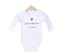 Générique Body bébé J'Ai la Meilleure Tata du Monde (6 Mois)