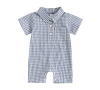 Générique Body D’Été Manches Courtes, Combinaison Naissance en Coton Frais, pour Bébé Fille Ou Garçon, À Porter À La Maison Ou en Voyage en Bord De Mer