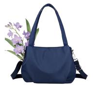 Générique Body Light and Versatile Casual Bag, Large Capacity Water-Resistant Nylon Crossbody with Multi-Pocket for Women Daily (Blue 2)