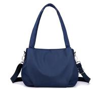 Générique Body Light And Versatile Casual Bag, Large Capacity Waterproof Nylon Crossbody, Versatile Casual Bag for Women (Dark Blue)