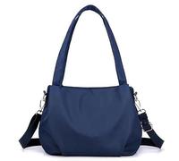 Générique Body Light And Versatile Casual Bag, Large Capacity Waterproof Nylon Crossbody With Multi-Pockets(blue)
