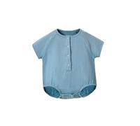 Générique body manche longue bebe barboteuse bébé été manches courtes coton double gaze bulle doux léger confortable naissance douze mois collection halloween deguisement bebe halloween