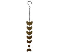 Générique Boho Wall Decor, Moon Phase Ornament, Rustic Hanging Art