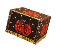 Générique Boîte À Bijoux D'Halloween | Boîte Bois Halloween Cadeau | Coffret Rangement Bonbons Verrouillable | Organiseur Bureau Décor Effrayant | Vintage Accessoire Fête Hantée Décoration Maison