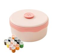 Générique Boîte à | Boîte magnétique compacte et Portable,Kit De De Voyage | pour Activités Manuelles Travaux D'Aiguille Apprentissage Développement Compétences Rangement Nomade Maison