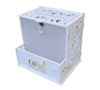 Générique Boîte à Cartes de Mariage - Décoration de Table pour Réception D'anniversaire, Ouvertes