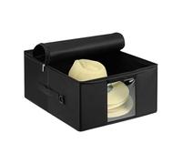 Générique Boîte à Chapeaux - Sac de Rangement pour Chapeaux avec Poignées de Transport,Sac de Transport Portable pour Casquettes avec Couvercle Anti-Poussière - Usage Intérieur Extérieur Voyage