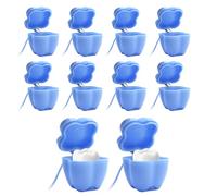 Générique Boîte à Dents - 10 Pièces Avec Dragonne Colorée, Coffret Pour Fée Des Dent Dents Perdues | Pour Anniversaire Noël Organisation Collection Filles Tout-Petit Maison Crèche