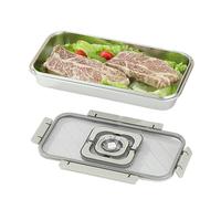 Générique Boîte à en Métal | Conteneur Hermétique en Acier Inoxydable avec Couvercle et Poignée,Petite Boîte À - Pour rangement support contenant coin maison aliment bagel