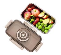 Générique Boîte à Hermétique,Récipient métallique hermétique avec couvercle et poignée,Boîte de Conservation pour | pour Sandwich Toast Pâte Bagel Bananes Beurre Garde-Manger Frigo