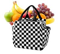 Générique Boîte À Lunch | Stockage Alimentaire Portable Réutilisable Grande Capacité Avec Zip | Isotherme - Pour Travail, Voyages, Adultes, Femmes, Préparation Repas,