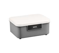 Générique Boîte à Médicaments Verrouillable - Coffret Portable À Clé Avec Mot De Passe,Grande Capacité Pour Médicaments Maison Santé Bureau Voyage Cuisine