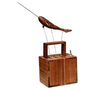 Générique Boîte à Musique Baleine en Bois 3D modèle Dynamique, Sculpture de Bureau mécanique Baleine Marine avec Affichage en Mouvement, décoration de Bureau créative pour Les passionnés