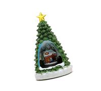 Générique Boîte à Musique en Forme d ' Arbre de Noël avec Train Rotatif, décoration de la Maison pour Enfant, garçon, Fille, Homme, de Noël, Ensemble de Train Rotatif avec chansons