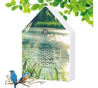 Générique Boîte à Musique Oiseau - Appareil à Bruit Blanc avec Minuterie - Boîte à Sons Naturels avec Capteur de Mouvement - pour Maison Jardin Salle de Bain Yoga Spa Salon de Thé Méditation Voyage