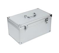 Générique Boîte à Outils En Alliage D'aluminium, Mallette de Transport, étui Métallique Multifonction, Boîte à Instruments, étui Rigide, Coffret à Outils, 30cmx17cmx16cm