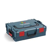 Générique boîte à outils L-BOXX 136 bleue personnalisable | Mallette vide en plastique robuste | Organiseur empilable pour outils | Rangement modulable taille 2