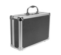 Générique Boîte à Outils Multifonction en Alliage D'aluminium Petite Taille avec Serrure à Code, Étui Rigide Portable pour Bricolage et Rangement, Mallette de Transport D'outils avec Mousse