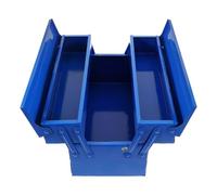 Générique Boîte à Outils Multifonctionnelle Portable 2 Niveaux Poignée, Plastique Robuste, Boîte de Rangement Compacte pour Maison, Garage et Chantier, Organisateur Pratique pour Outils