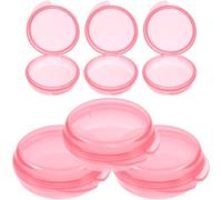 Générique Boîte à Pilules Fermeture Hermétique 6 Pièces en Pp Portable et Rose Compartiments Pratiques pour Usage Quotidien et Activités en Extérieur