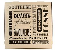 Générique Boite à Pizza - Green Box (26x26x4 cm)