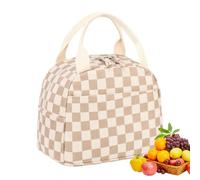 Générique Boîte À Repas En Velours Côtelé | Sac À Repas Mignon - Tote Isotherme Compartiment Fraîcheur Grande Capacité pour École Voyage Adultes Pique-nique Travail