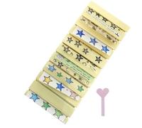 Générique Boîte à Rouleaux pour Feuilles Ongles | Conteneur à outils de manucure 10 emplacements,Boîte Stickers Ongles Foil Imprimée 3D - Pour Voyages, Salon, Studio, Femmes Et Filles