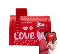 Générique Boîte aux Lettres Saint-Valentin - Boîte Cadeau en Fer Blanc | Cadeaux de fête d’échange de Saints-Valentina Classe | Porte-Carte de Saint-Valentin,aux Lettres en métal pour