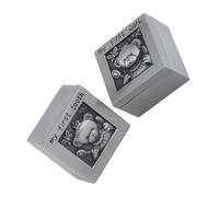 Générique Boîte Commémorative pour Garder Souvenirs en Alliage Argenté Boîte de Rangement Solide et Suivre la Croissance pour Dents de Lait Bébé de L'garçon et Filles