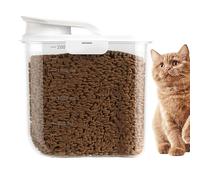 Générique Boîte de Conservation pour Nourriture Animale,Bacs de Stockage pour Alimentation Animale - Seau de 2L pour Riz, Farine, Céréales, Pâtes et Organisation de -Manger