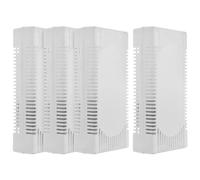 Générique Boîte de Désodorisant pour Réfrigérateur 4pcs en Charbon Actif Léger et Facile à Stocker, Purificateur D'air pour Réfrigérateurs et Coins à Désodoriser