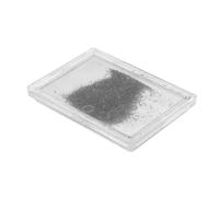 Générique Boîte de Limaille de Fer Magnétique Argenté pour Démonstration du Champ Magnétique Poudre de Fer Polyvalente Adaptée aux Laboratoires et Environnements D'apprentissage