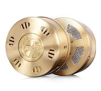 Générique Boîte de Moxibustion Brûleur Fumée en Cuivre Léger Couvercle et Base Portable pour Adultes et Personnes Âgées