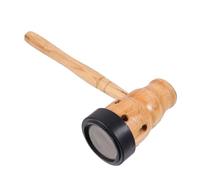 Générique Boîte de Moxibustion en Bois Naturel, Brûleur de Bâtonnets de Moxa de Calebasse, Léger et Portable, Outil de Massage des Points D'acupuncture pour Cou, Dos et Abdomen