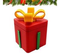 Générique Boîte de Noël à Tiroir,Boîte à Jouet Arbre de Noël à Tirer,Figurines Décoratives pour Fêtes Anniversaire | Décoration pour Séjour Étagère Entrée Bureau