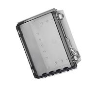 Générique Boîte De Prise Extérieure Étanche ABS Murale avec Serrure, Boîtier Transparent Anti-Poussière & Anti-Vol pour Charge Vélo Électrique & Protection Rallonge