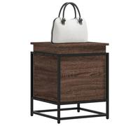 Générique Boîte de Rangement avec Couvercle chêne Marron Bois ingénierie,Chariots de Rangement,11.85KG-848793